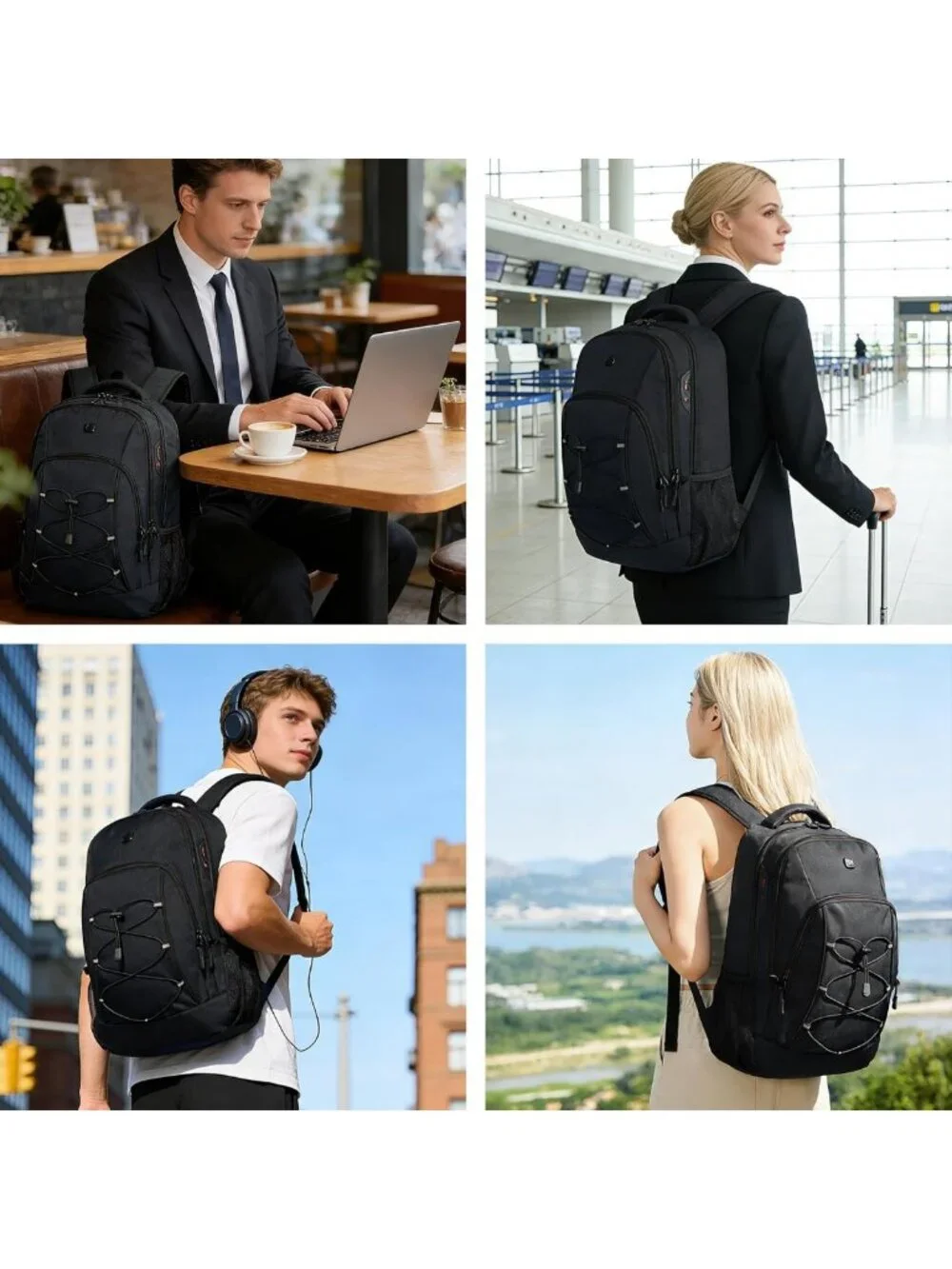 Stylish Travel Backpack for 17